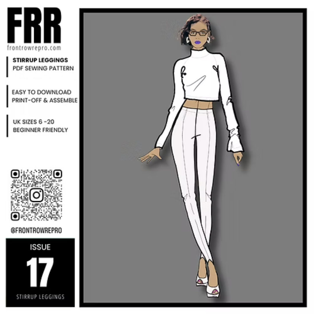 Stirrup Leggings Sewing Pattern PDF
