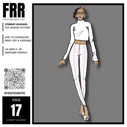 Stirrup Leggings Sewing Pattern PDF
